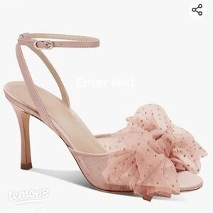 Cape Robbin Bow tie Slingback Light Pink Heels